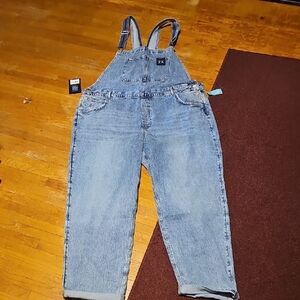 Silver Jeans Women's Blue Denim Overalls